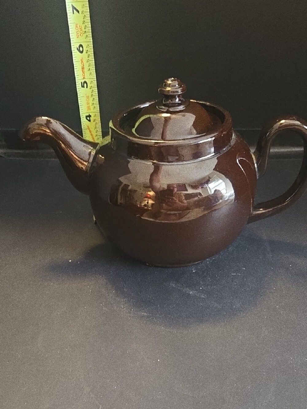 ALB Brown Betty Ceramic Teapot with Lid - - Picture 11 of 12